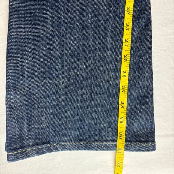 London Jean Low-Rise Bootcut Jeans with Double-Button Waist - Size 6 - Picture 9 of 9